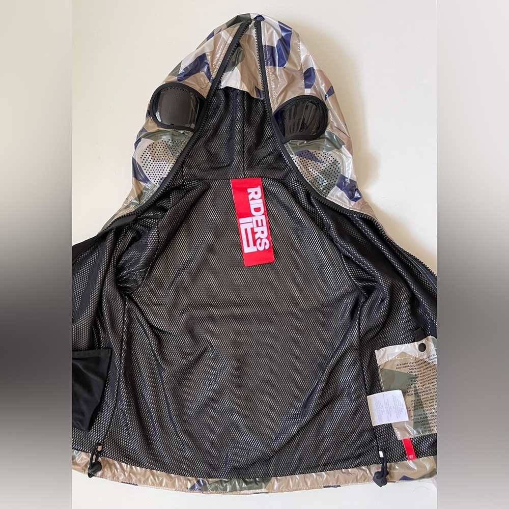 Al Riders On The Storm Boys Camo/Geometric Windbreaker Jacket - 6Y - Picture 9 of 15